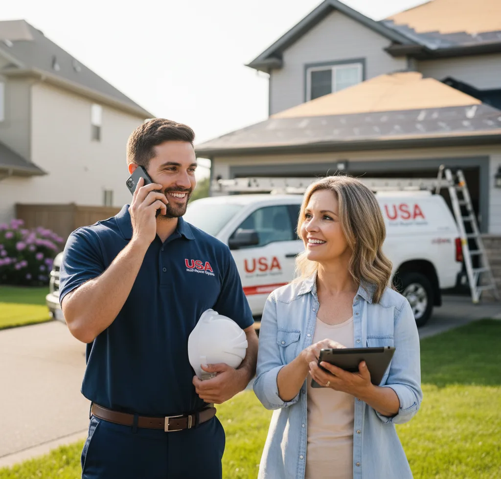 USA Roof Repair Experts customer support in Birch Run
